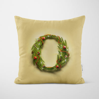 Christmas Garland Letter (S) Cushion