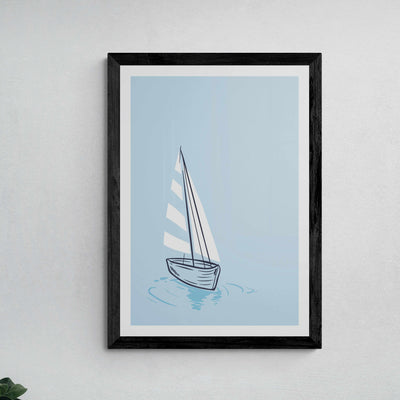 Sailing Boat Wall Art
