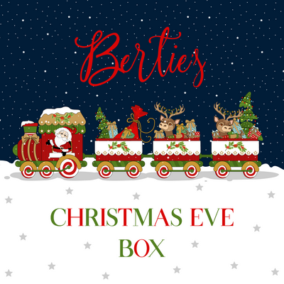 Personalised Wooden Christmas Eve Train Box