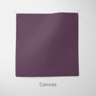 Plain Aubergine Purple Cushion - Handmade Homeware, Made in Britain - Windsor and White