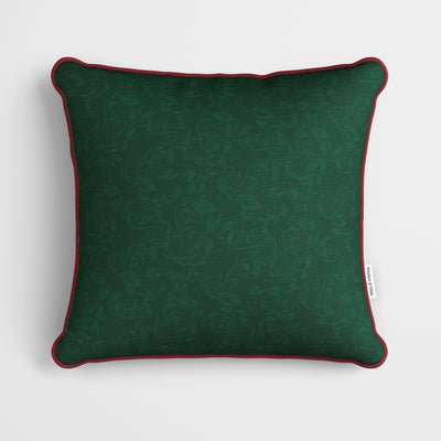 Green 12 Days of Christmas Cushion