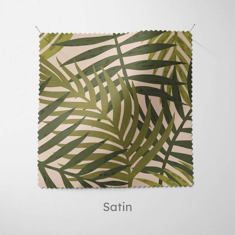 Dark Green Rainforest Fabric - Handmade Homeware, Made in Britain - Windsor and White