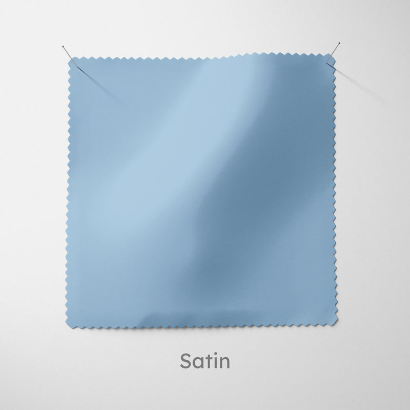 Plain Gentle Blue Cushion - Handmade Homeware, Made in Britain - Windsor and White