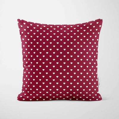 Personalised Cupid Arrows Red Cushion