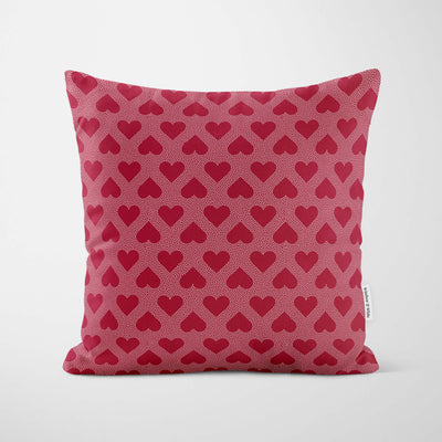 Marry Me Red Heart Proposal Cushion