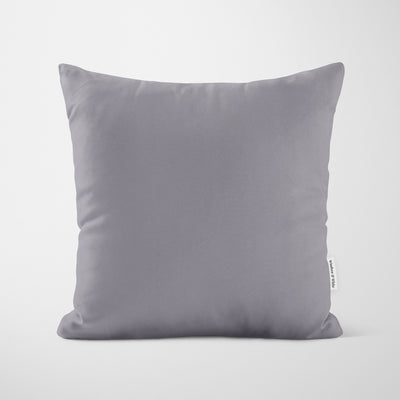 Plain Silver Lavender Cushion - Handmade Homeware, Made in Britain - Windsor and White