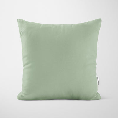Plain Sage Green Cushion - Handmade Homeware, Made in Britain - Windsor and White