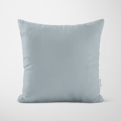 Plain Platinum Grey Cushion - Handmade Homeware, Made in Britain - Windsor and White