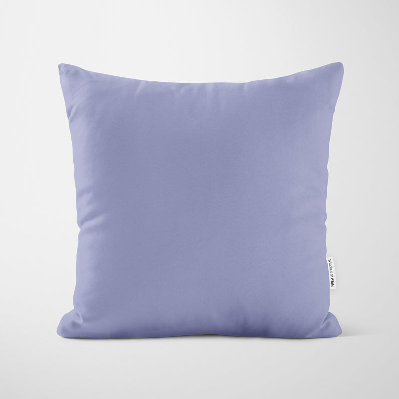 Plain Meadow Purple Cushion - Handmade Homeware, Made in Britain - Windsor and White