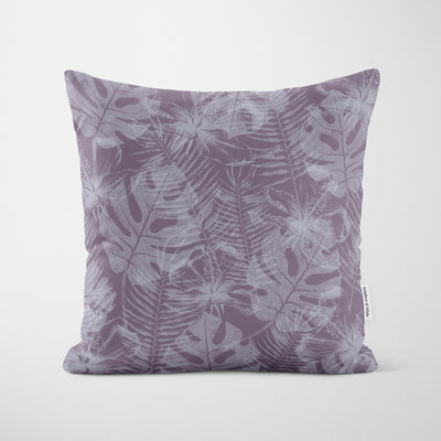 Palm Leaf Cushion - Handmade Homeware, Made in Britain - Windsor and White