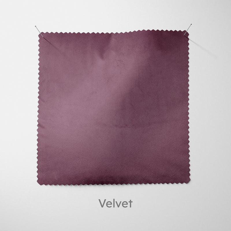 Plain Aubergine Purple Cushion
