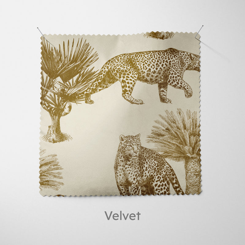 Leopard Pattern Cushion - Handmade Homeware, Made in Britain - Windsor and White