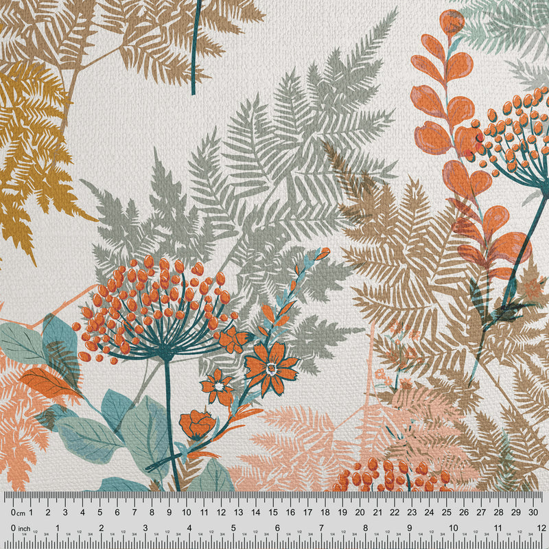 Autumnal Woodland Fabric - Handmade Homeware, Made in Britain - Windsor and White
